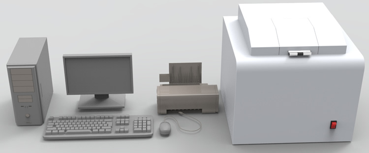 Microcomputer automatic calorimeter